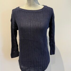 Navy Blue Women's Sweater